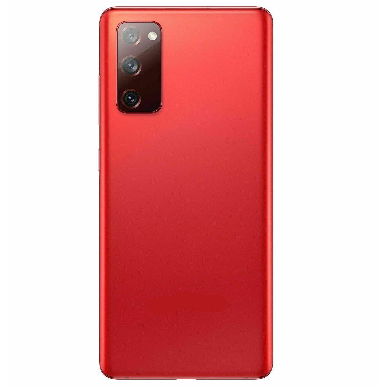 Samsung S20 Fe Compatible Back Cover with Camera Lens - Red - Best Cell Phone Parts Distributor in Canada, Parts Source Samsung S20 Fe Compatible Back Cover with Camera Lens - Red - Best Cell Phone Parts Distributor in Canada, Parts Source